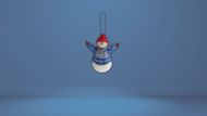 Kithmas Snowman Ornament with Swarovski Crystals (Image via Kith)